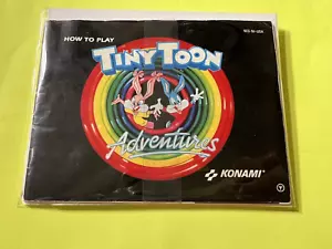 Tiny Toon Adventures Instruction Manual Booklet Nintendo Nes Authentic - Picture 1 of 1