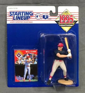 WILL CLARK Texas Rangers Starting Lineup SLU 1995 Figure & Card NIP - Picture 1 of 5