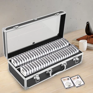 Caja de almacenamiento y exhibición con capacidad para 50 losas portamonedas certificadas NGC ANACS - Imagen 1 de 19