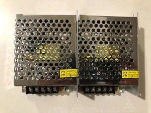 Lot of 2 Power Supply for LED Strip Light 110V-220V AC To 12V DC 75W - Open Box - Picture 1 of 7