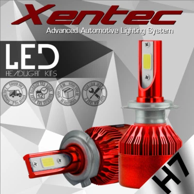 Kit faros LED HID XENTEC H7 blanco para BMW 328i GT xDrive 2014-2016 Foto 1 de 4