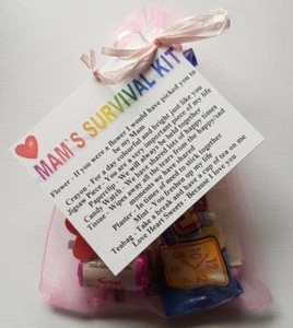 Mam`s Survival Kit Weihnachten Muttertag Geburtstag Andenken Geschenk Mam   - Bild 1 von 2