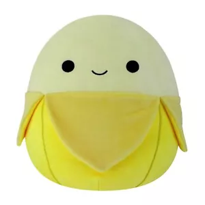 Peluche banana gialla 14 pollici Junie ufficiale squishmallow da collezione - Foto 1 di 10