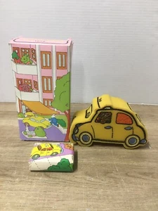 Vintage Avon Sweet Pickles Story Yakety Yak Taxi Sponge and Soap Set 1978 NIB - Picture 1 of 3
