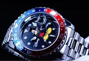 Disney Limited Mickey Mouse Special Order Collaboration Watch Pepsi GMT Color A - Picture 1 of 6