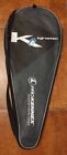 PRO KENNEX "KINETIC" SINGLE ZIPPERED TENNIS RACQUET COVER W/ STRAP