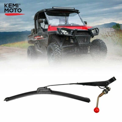 UTV Manual Hand Operated Windshield Wiper for Polaris Ranger RZR XP 900 1000 570 - Image 1 of 4
