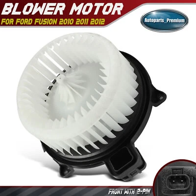Motor soplador calentador HVAC con jaula de ventilador para Ford Fusion Lincoln MKZ Mercury Milan Foto 1 de 4