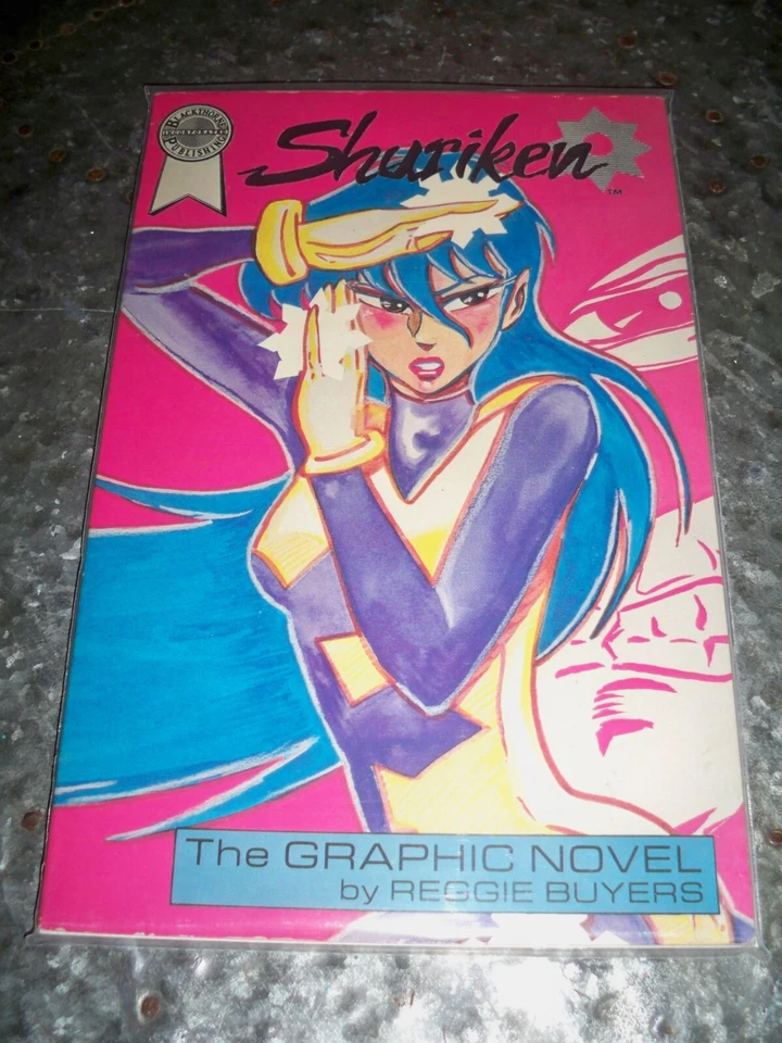 Novela Gráfica Shuriken Usada SC 1987 Reggie Buyers B & W Blackthorne Publishing Foto 1 de 1