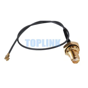 10x IPX U.FL to SMA Female Jack Bulkhead O-ring Jumper Pigtail 1.13mm Cable 15cm - Bild 1 von 4