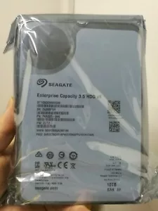 ST10000NM0096 Seagate Exos 10TB Enterprise 7.2K 12Gb/s 256MB 3.5" SAS Hard Drive - Picture 1 of 3