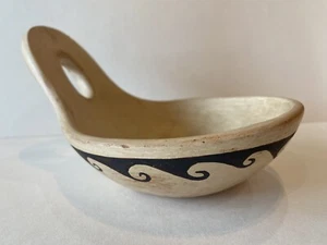 Vintage Hopi Pueblo Garnet Pavatea Pottery Ladle Scoop 7 Inches Native American - Picture 1 of 7