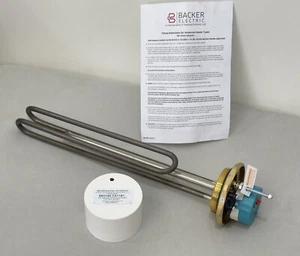 Backer 14" / 356mm 3kW 2 1/4" BSP Titanium Immersion Heater - Picture 1 of 13