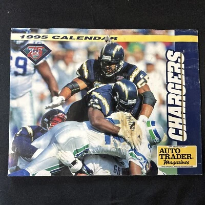 San Diego Chargers Calendar. 1995. - Image 1 of 4