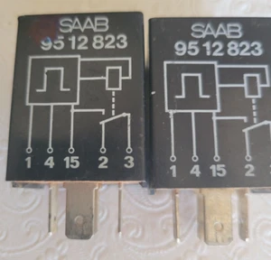 Genuine SAAB Classic 900/9000 Power Window Relay # 9512823 - Picture 1 of 2