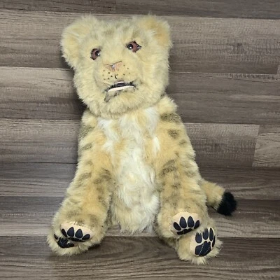 Juguete robótico de peluche WowWee Alive interactivo animado cachorro de león realista 2007 Foto 1 de 4