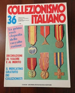 R24> Collezionismo Italiano fascicolo n.36 - Le decorazioni al valore al merito - Picture 1 of 1