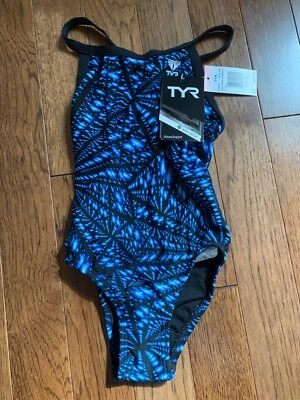 TYR Warp Speed Diamondfit Swim suit Girl's 24 NEW with Tags $59 - Image 1 of 3