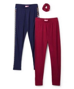 MSRP $24 Freestyle Revolution Burgundy Yummy Leggings Set Size 4 NWOT - Picture 1 of 1