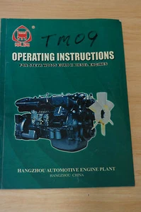 Hangzhou Operating Instruction Steyr WD615 Euro II Diesel Engines - Bild 1 von 5