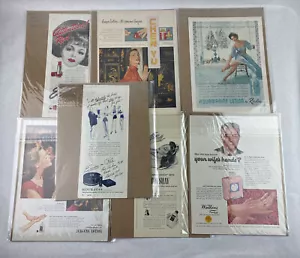 Lot of 7 Beauty Items Vintage Collectible Ads Chen Yu Elmo Revlon Watkins Jergen - Picture 1 of 4