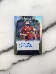 2016-17 Panini Select Soccer Auto /60 Diego Costa Spain Chelsea - Picture 1 of 3