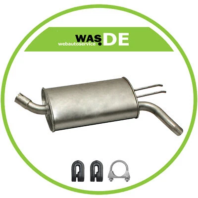 pot d' échappement arrière  pour Renault Twingo I (C06_) 1.2 + attaches - Photo 1/4