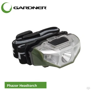 Gardner Tackle Phazor Head Torch - Carp Bream Barbel Perch Coarse Sea Fishing - Picture 1 of 7