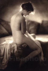 1925 Vintage Print Germany Naked FEMALE NUDE Woman Photo Art Deco KARL SCHENKER - Picture 1 of 1
