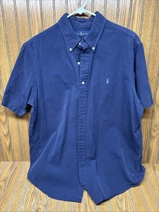 Vintage Polo Ralph Lauren Hemd Herren XL Blake 100% Baumwolle blau kariert - Bild 1 von 6
