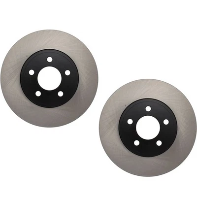 Juego de discos de freno delanteros de 2 ruedas céntricos SET-CE120-61072-2 para Lincoln Town Car Foto 1 de 3