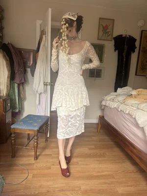 Etiqueta Punk Betsey Johnson años 80 talla M Foto 1 de 4