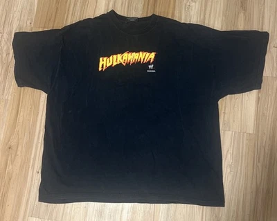 Camiseta De Colección Hulk Hogan WWE EE. UU. Adulto XXL Hulkamania Foto 1 de 3