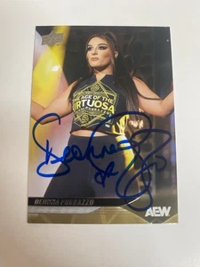 Tarjeta autografiada B-36 Upper Deck AEW 2025 Deonna Purazzo - Imagen 1 de 2
