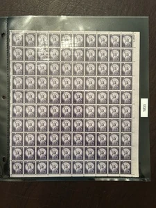 Scott 1035 Statue of Liberty (1954) sheet of 100/3¢ stamps - Picture 1 of 2
