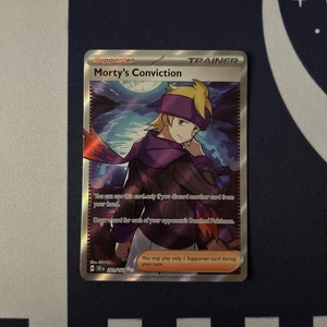 Morty's Conviction 201/162 SV05: Temporal Forces Holo - NM - Picture 1 of 2