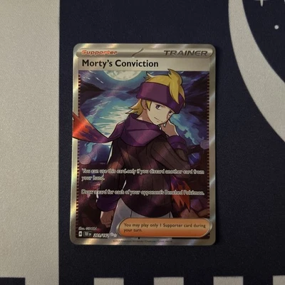 Morty's Conviction 201/162 SV05: Temporal Forces Holo - NM - Image 1 of 2