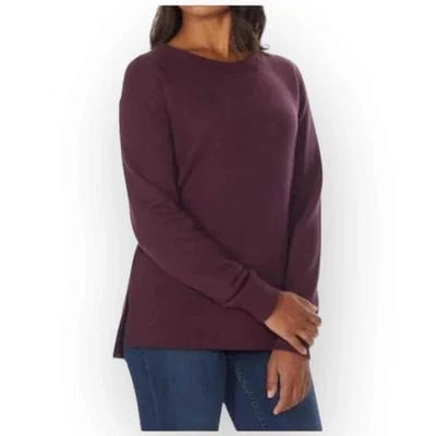 Kirkland Signature Damas Púrpura Polar Cuello Redondo - Talla XS 1168XS Foto 1 de 4