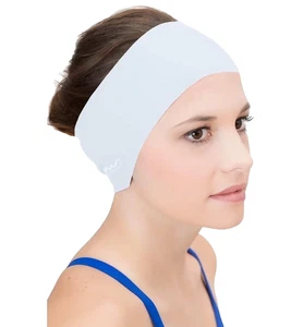 Hair Guard Swim Head Band Ear protection wear under Swimming Cap Swimmers Ear - Picture 1 of 5