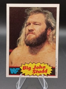 1985 Topps Big John Studd WWE Card - Picture 1 of 2