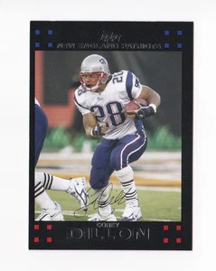 2007 Topps #83 Corey Dillon New England Patriots Washington Huskies - Imagen 1 de 2