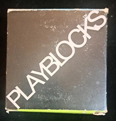 Puzzle Playboy Playblocks 1971 vintage en caja original - Hecho en EE. UU. Foto 1 de 4