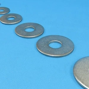 U-Scheibe Groß DIN 9021 Edelstahl Unterlegscheibe Karosseriescheibe V2A  Auswahl - Bild 1 von 2