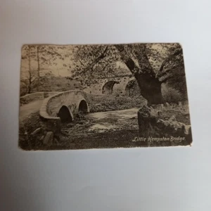 ANTIKE ECHTFOTO POSTKARTE, KLEINE HEMPSTON BRÜCKE - Bild 1 von 2