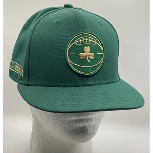 Cappello Berretto Celtics New Era 9Fifty Uomo Verde Trifoglio Snapback Nuovo senza etichette OSFM - Foto 1 di 10