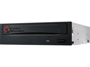Black DVD-ReWriter DVD-RW Internal 5.25" IDE PATA Optical Disk Drive - Picture 1 of 2