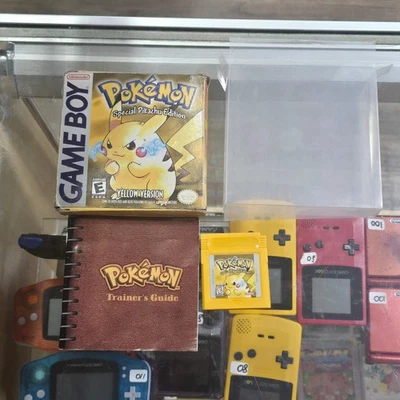 Pokemon Yellow (Authentic) (Saves) Nintendo Gameboy with Box and Manual - image 1 of 4