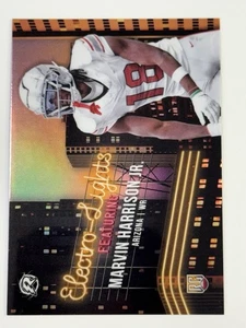 2024 Topps Resurgence Marvin Harrison Jr RC Electro-Lights SP Case Hit Refractor - Bild 1 von 2