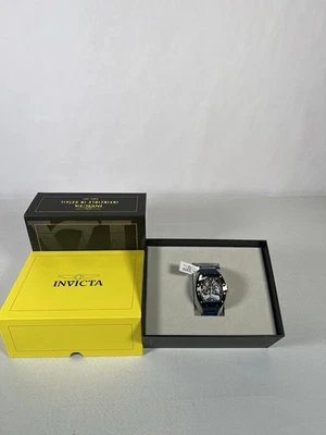 41 MM Invicta Men's Watch S1 Rally Interstellar Automatic Blue Strap 49009 - Image 1 of 3