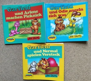 3x Garfield Mini-Geschichten: Garfield und Odie angeln sich was - 1988 - Bild 1 von 6
